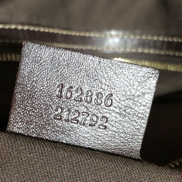 LARGE GUCCI HOBO CROSSBODY LEATHER BAG - Picture 10 of 16